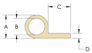 Hollow P Strip