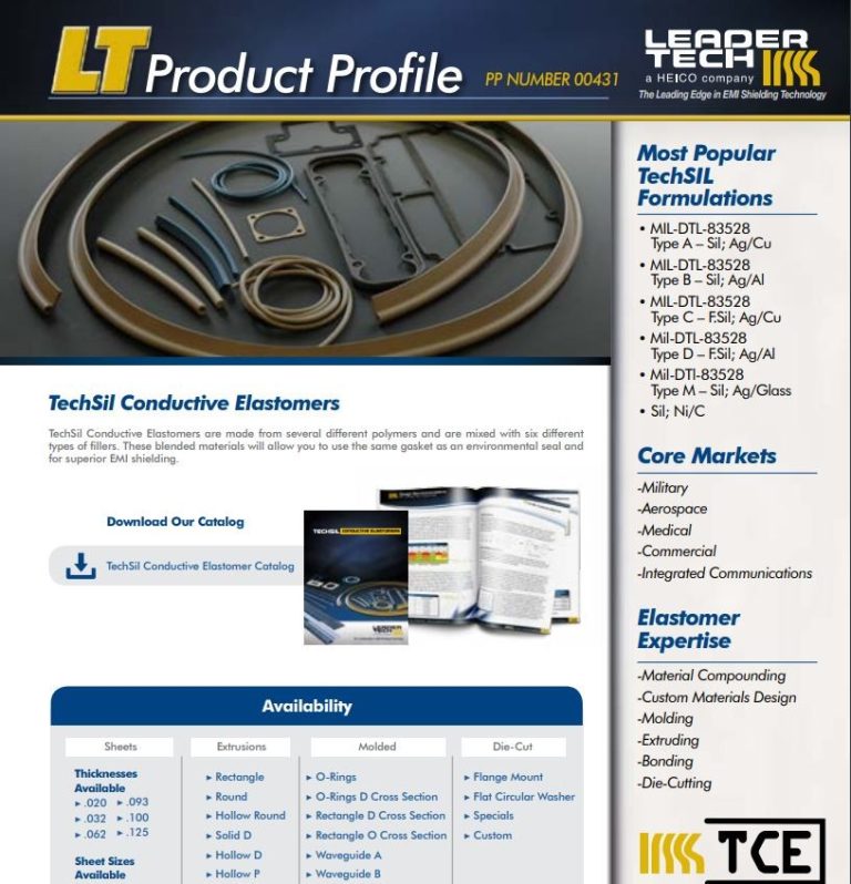 TechSil Conductive Elastomers