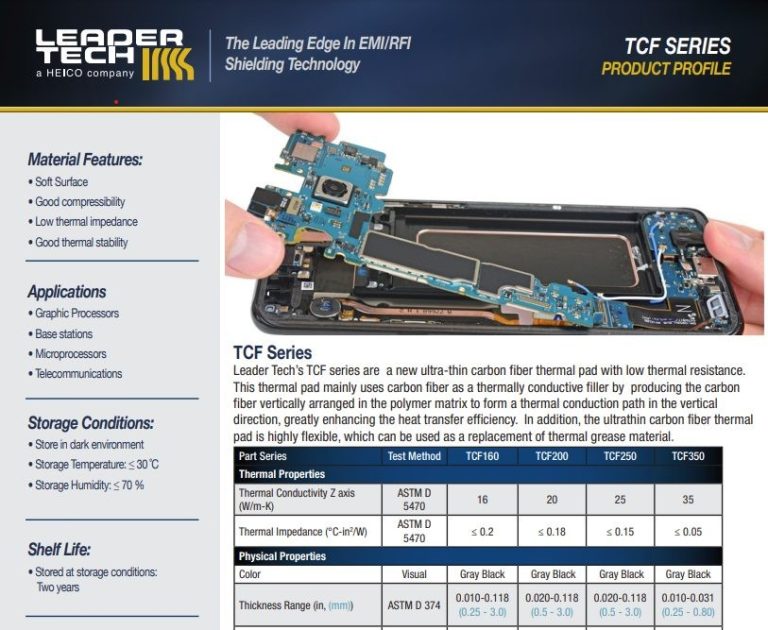 Carbon Fiber Thermal Pads