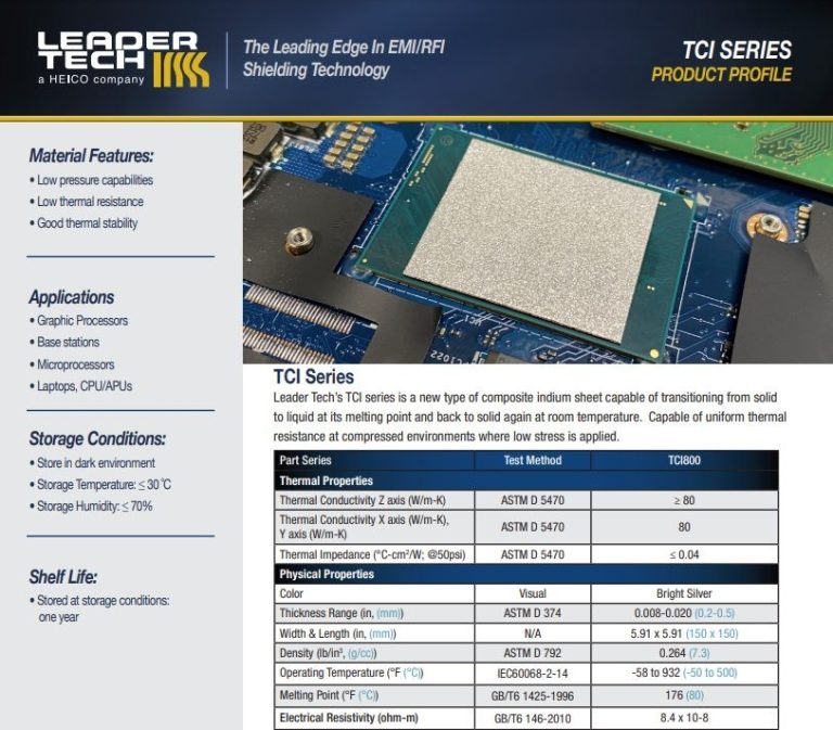 Indium Thermal Pad