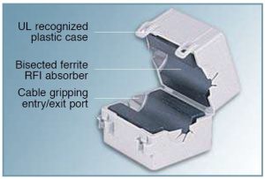 Typical Ferrite RFI Suppressor