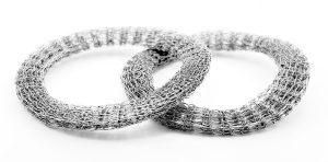 Knitted Wire Mesh EMI Gasket ring, mesh washers - TechMESH from Leader Tech Inc