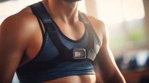 Man Wearing Fitness Tracker
