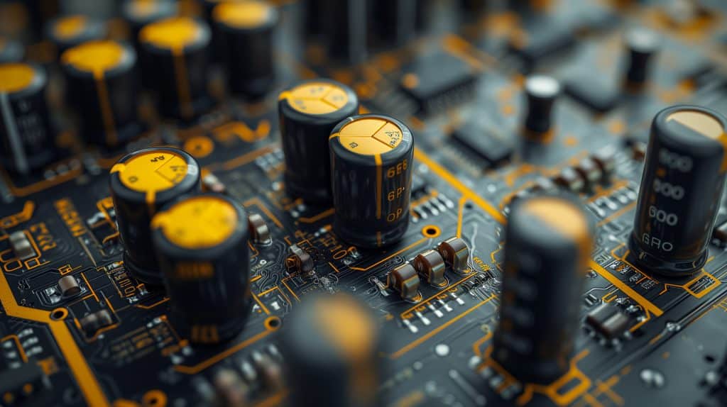 Computer Chip Close Up