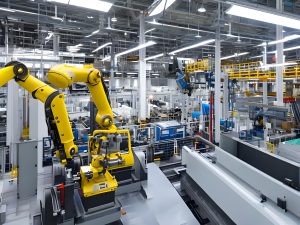 Robotic Arm in Factory