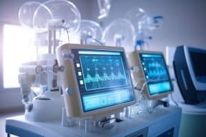 Diagnostic equipment in hospital