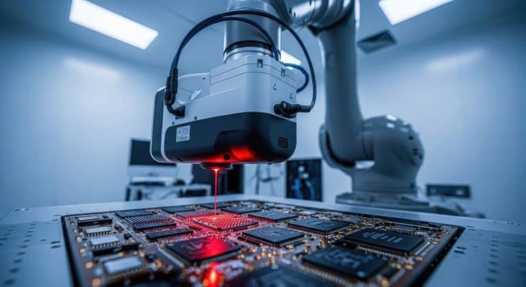 Robotic arm scanning