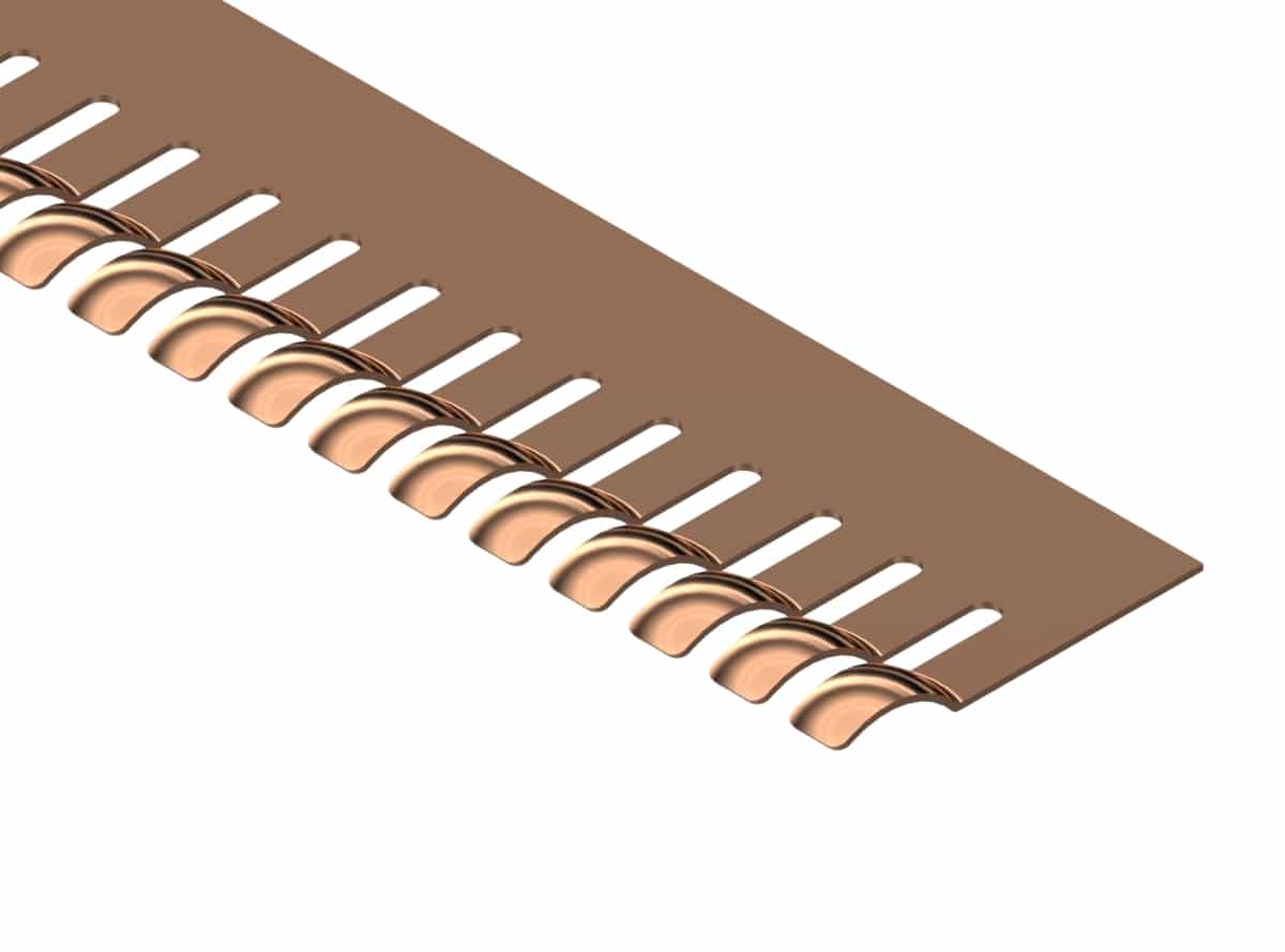 D Contact Gasket for EMI Shielding and Grounding Applications