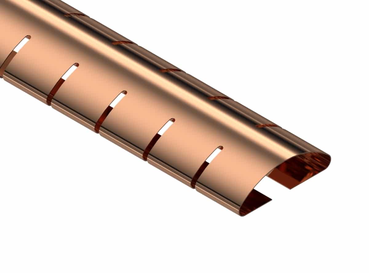 Dome Top Solid Fingerstock Gasket for EMI Shielding