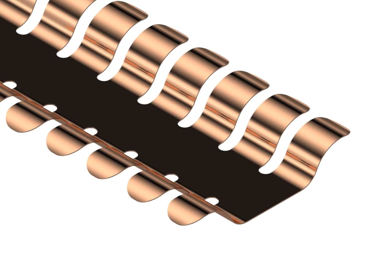 R2 Contact Gasket for Low Compression EMI Shielding Applications