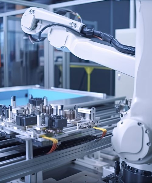 Robot manufacturing process